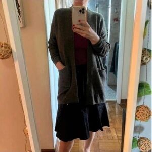 Banana Republic Cardigan green wool blend cardigan soft and warm